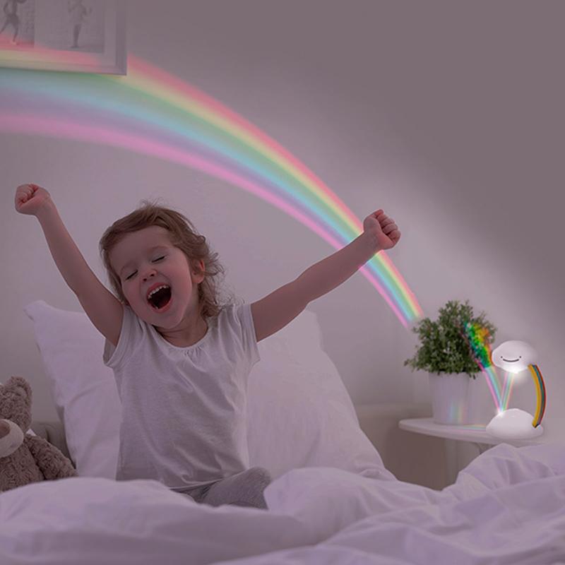 Projector LED Cloud Rainbow New Gorgeous Night-Light Children 